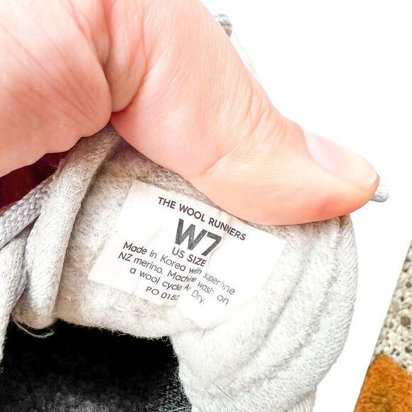 allbirds Light Gray The Wool Runners Washable Tennis Shoes Size 7 - Picture 7 of 7